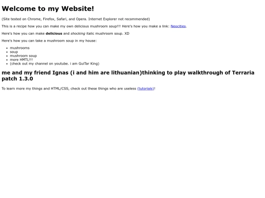 index screenshot