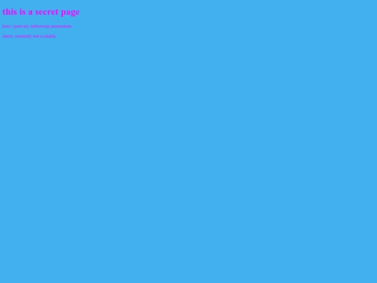 secret_page screenshot
