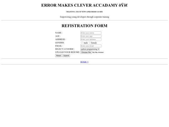 register screenshot