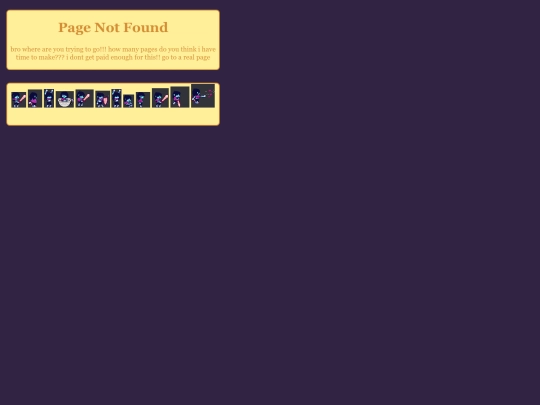 not_found screenshot
