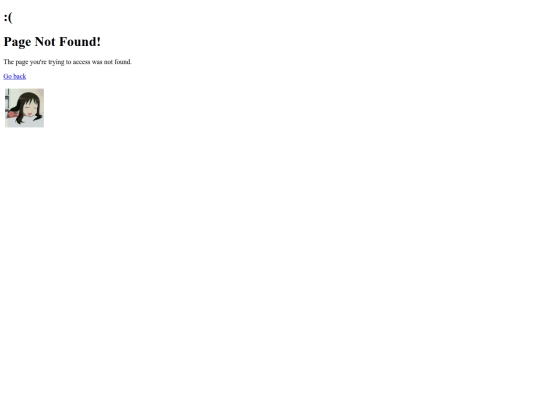 not_found screenshot
