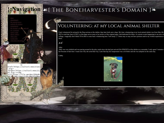volunteering screenshot