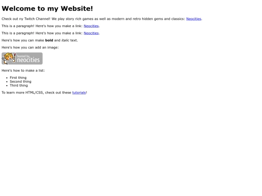 index screenshot