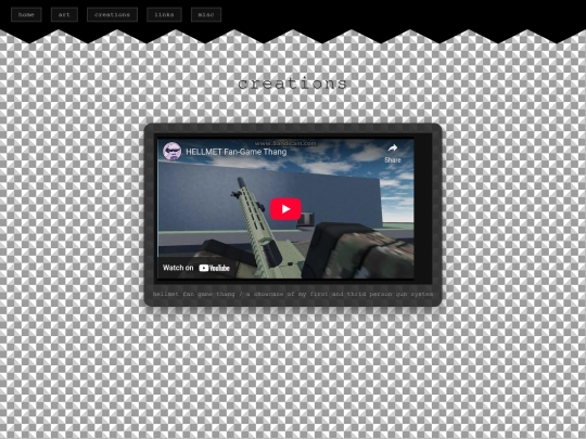creations screenshot