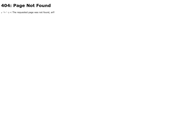 not_found screenshot