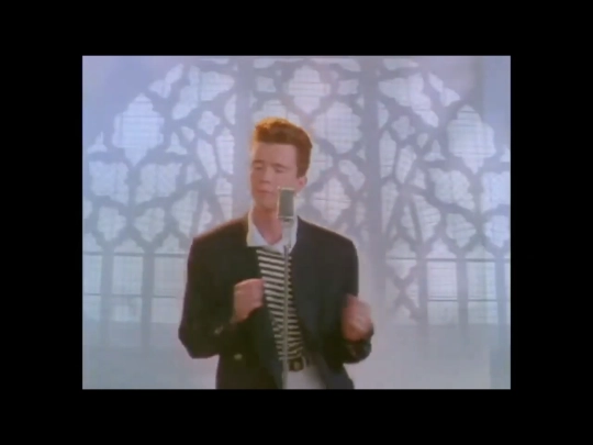 rickroll screenshot