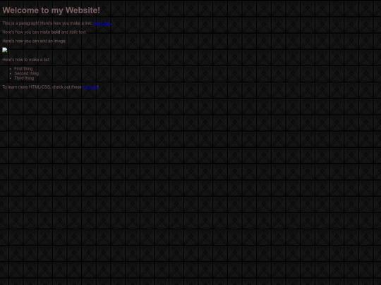 links screenshot