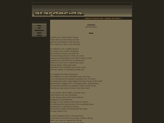 poetry/connor screenshot