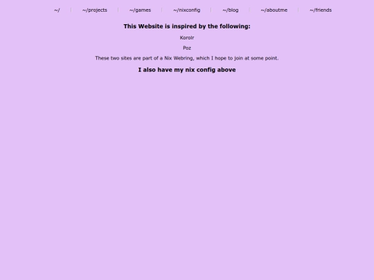 projects screenshot