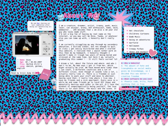About/about screenshot