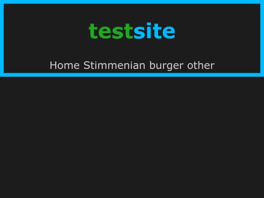 menu screenshot