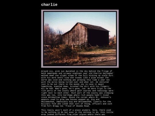 ss/p/sad/charlie screenshot