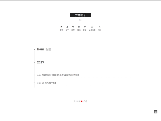 tags/ham screenshot