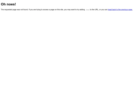 not_found screenshot