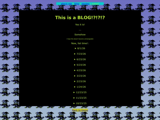 blog screenshot