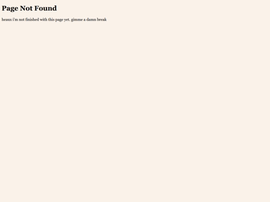 not_found screenshot