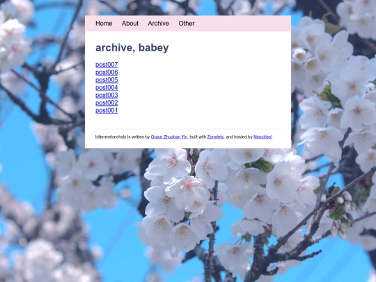archive screenshot