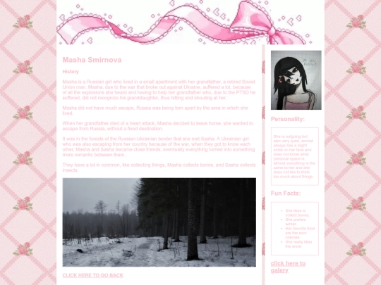characters website/masha screenshot