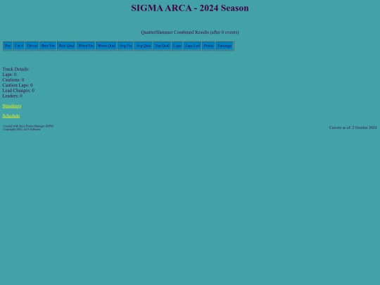 2024 SIGMA ARCA/track_quarterslammer screenshot