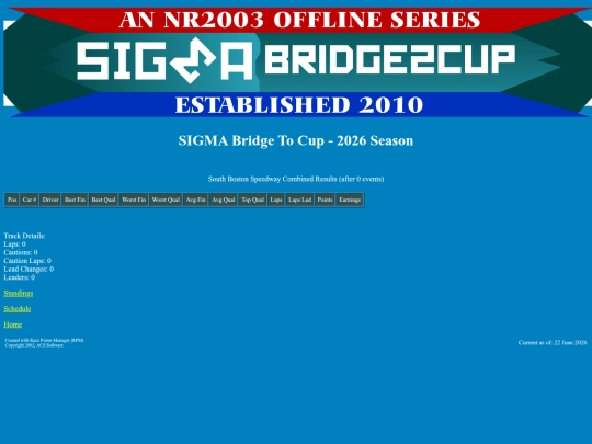 2026 Bridge To Cup/track_southboston screenshot