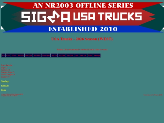 2026 USA Trucks West/track_watkinsglen screenshot