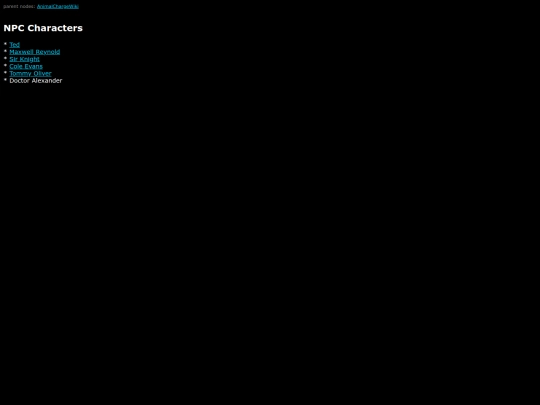 AnimalCharge/NPCCharacters screenshot