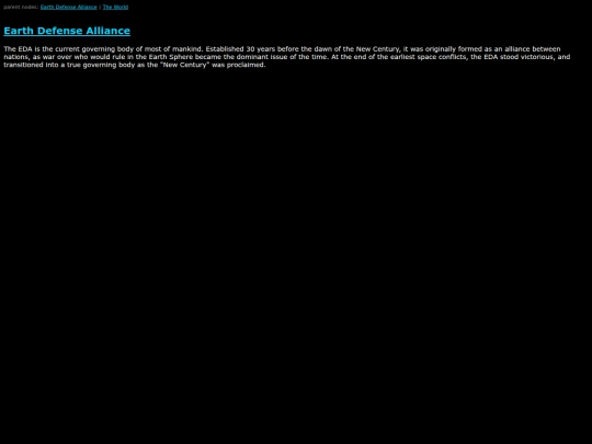 ShatteredWorld/Earth Defense Alliance screenshot