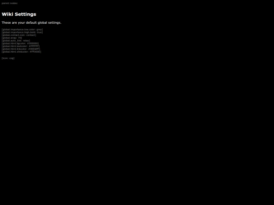 ShatteredWorld/WikiSettings screenshot