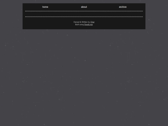 blog/post/example screenshot