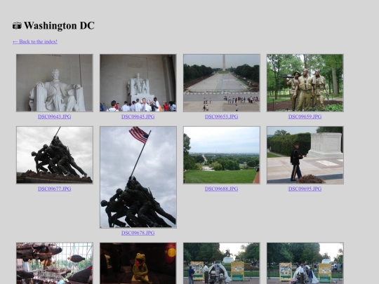 childhood pics/washington-dc screenshot