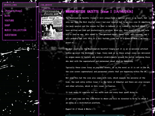 zines screenshot