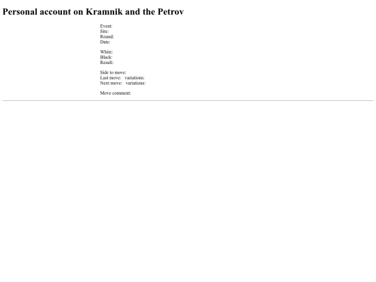 FACLM/pgn4web/bare screenshot
