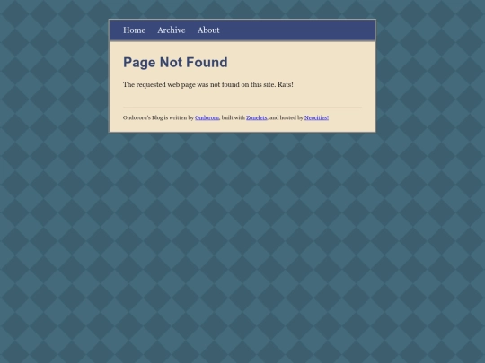 not_found screenshot