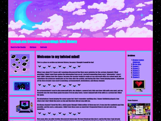 webhistory screenshot