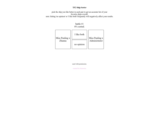 TF2ShipSorter screenshot