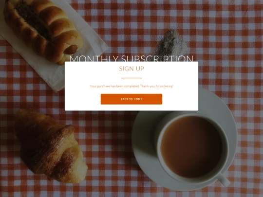 signup-success screenshot