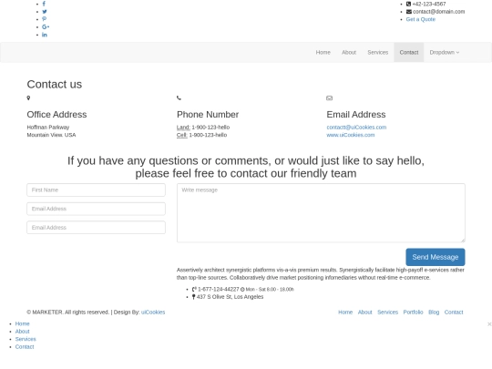contact screenshot