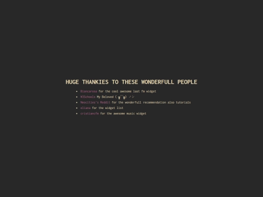 credits screenshot
