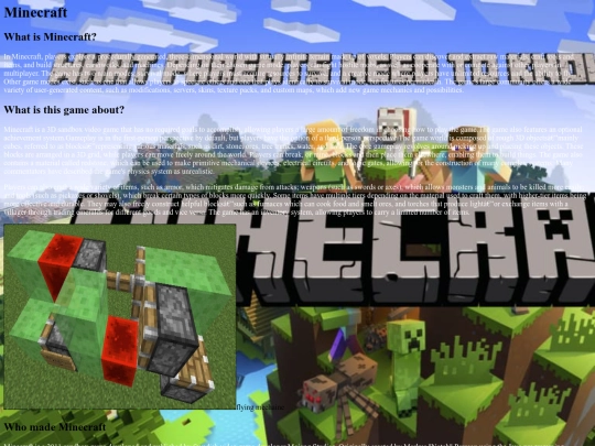 mc website version 2/Minecraft screenshot