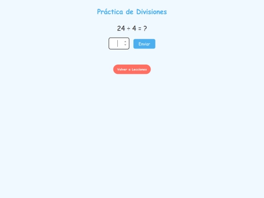 divisiones screenshot