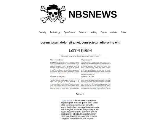 loremipsum screenshot