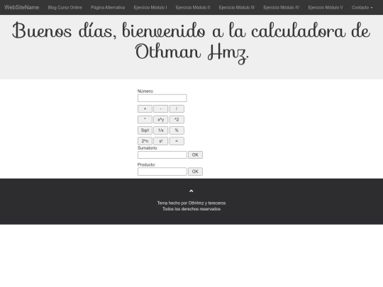 modulo5 screenshot
