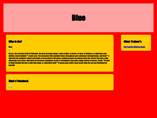 Blue screenshot