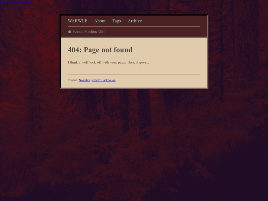 not_found screenshot