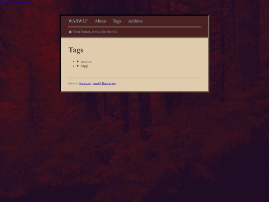 tags screenshot