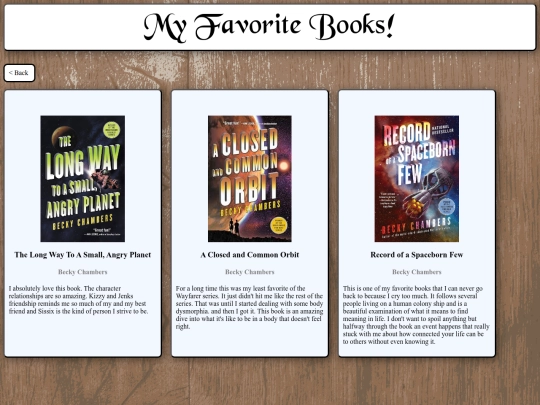 Pages/BookReview screenshot