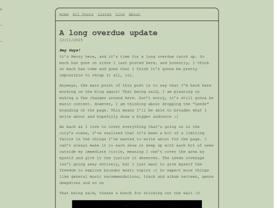 posts/freshstart screenshot