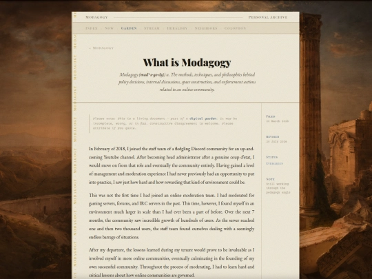garden/modagogy/what-is-modagogy screenshot