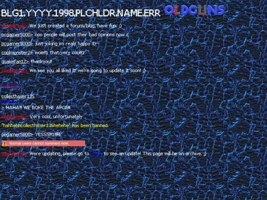 blog screenshot