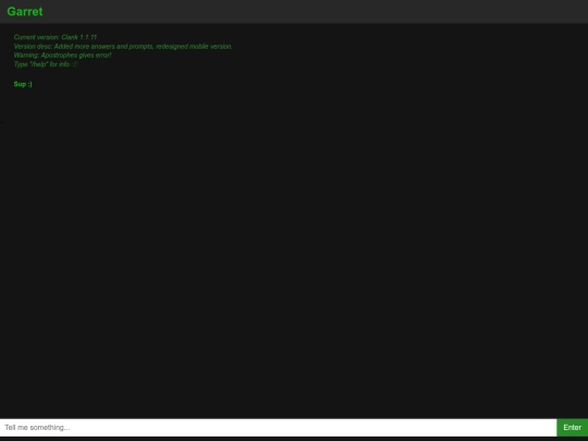 Garret/Garret screenshot